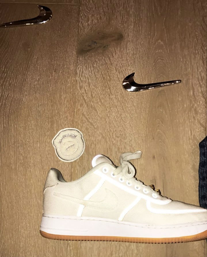 travis scott air force 1 cream