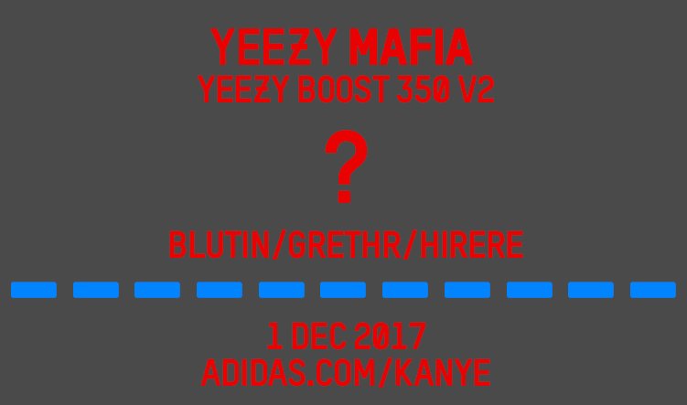 yeezy 350 blutin