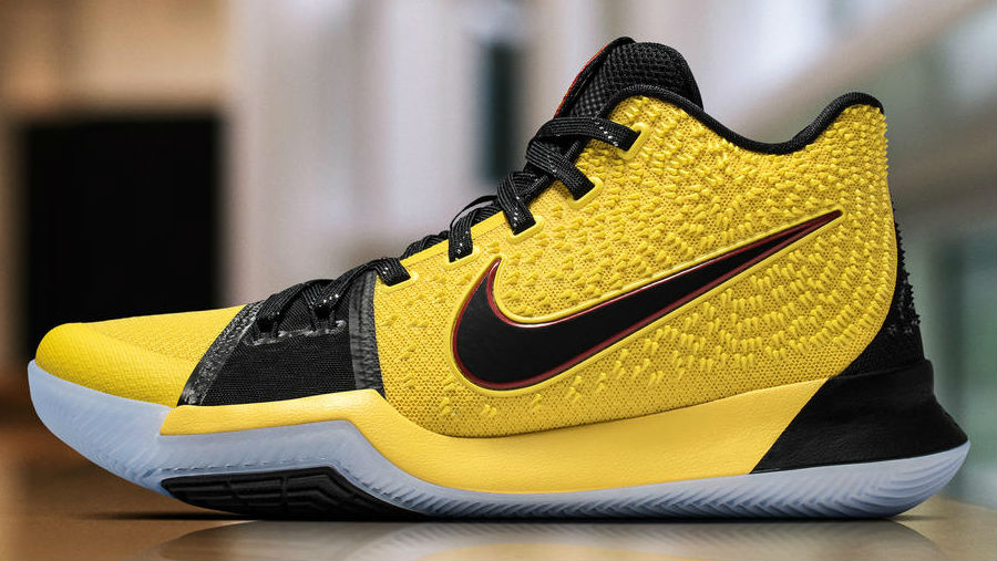 kyrie irving yellow shoes