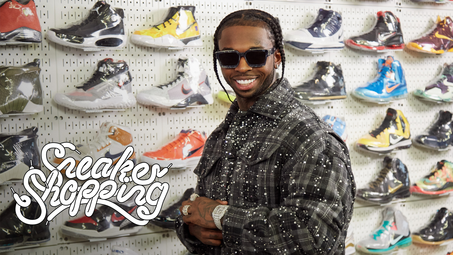 Pop Smoke Goes Sneaker Shopping With 