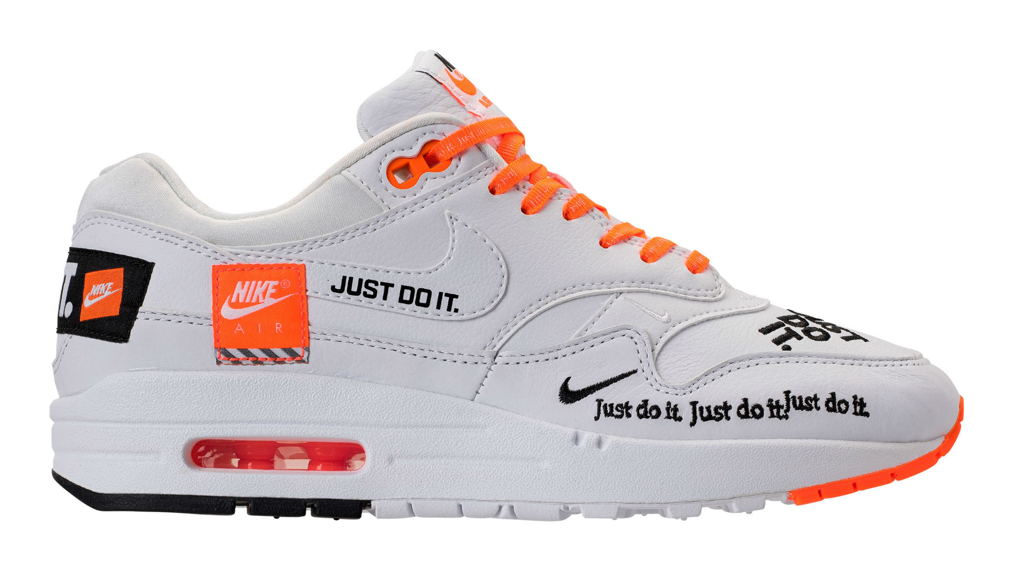 Nike Air Max 1 Just Do It White Release Date 917691-100 | Sole Collector