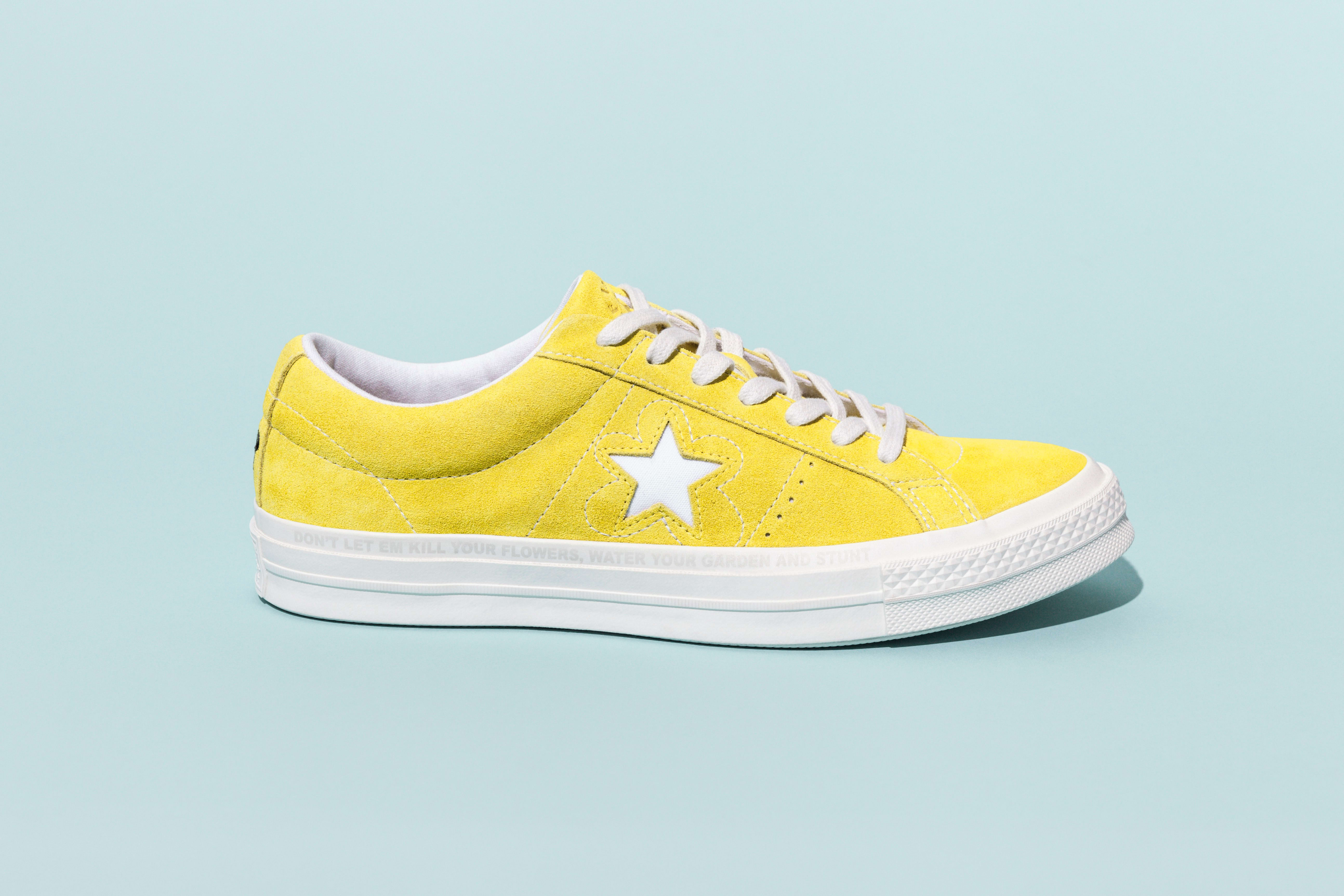 tyler the creator shoes yellow