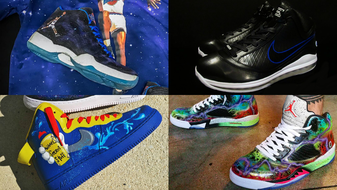 space jam custom shoes