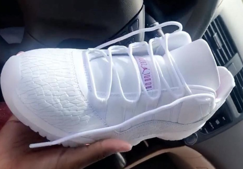 all white air jordan 11