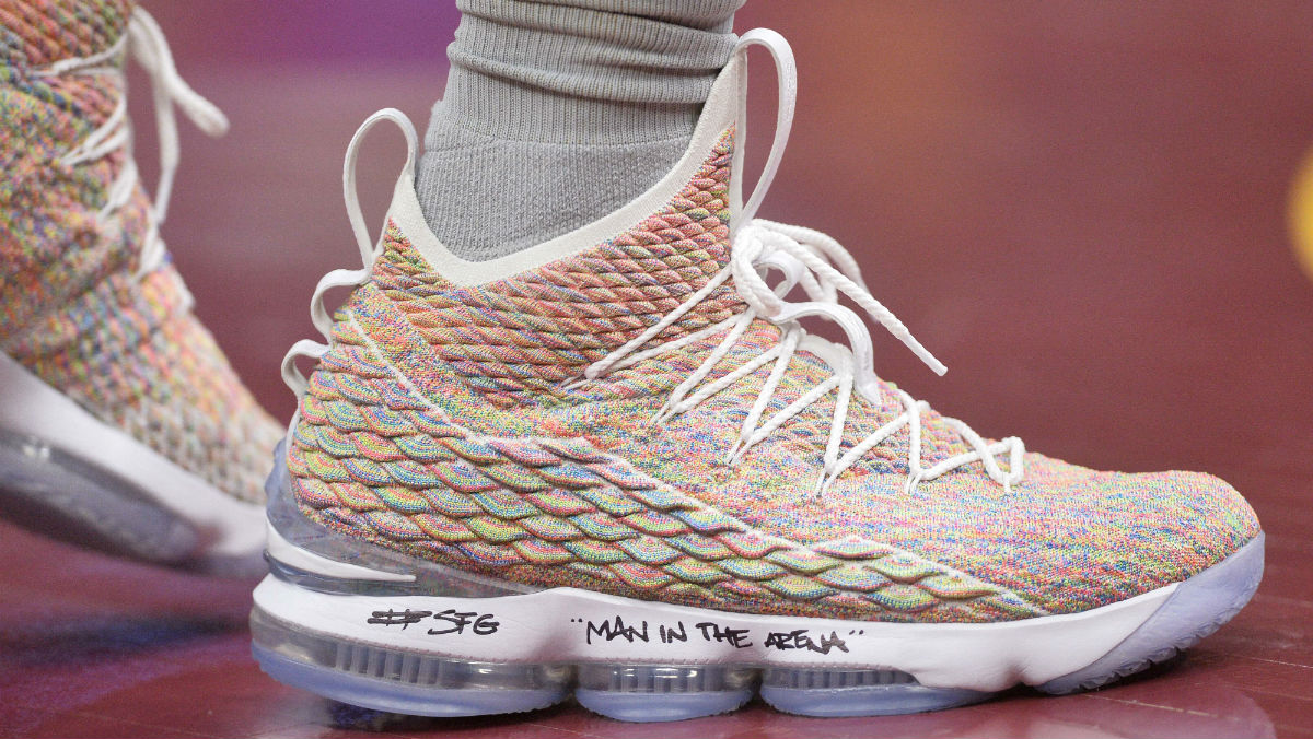 lebron xv fruity pebbles
