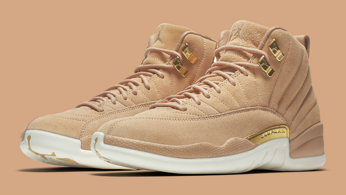 tan 12s jordans