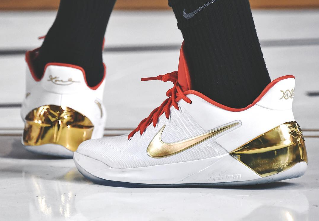 red and gold kobes