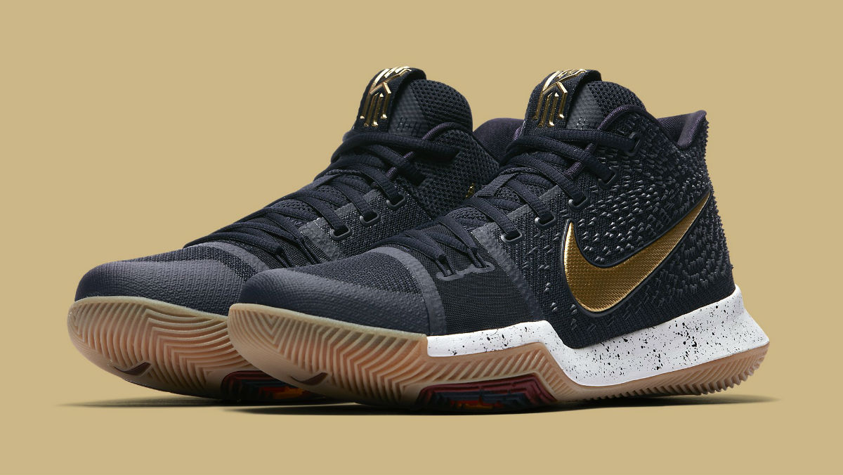 kyrie irving shoes 3 gold