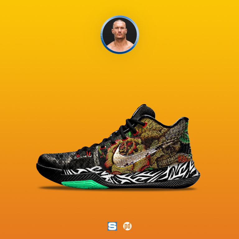 kofi kingston wrestlemania shoes