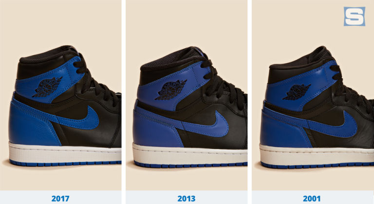 air jordan 1 gs difference