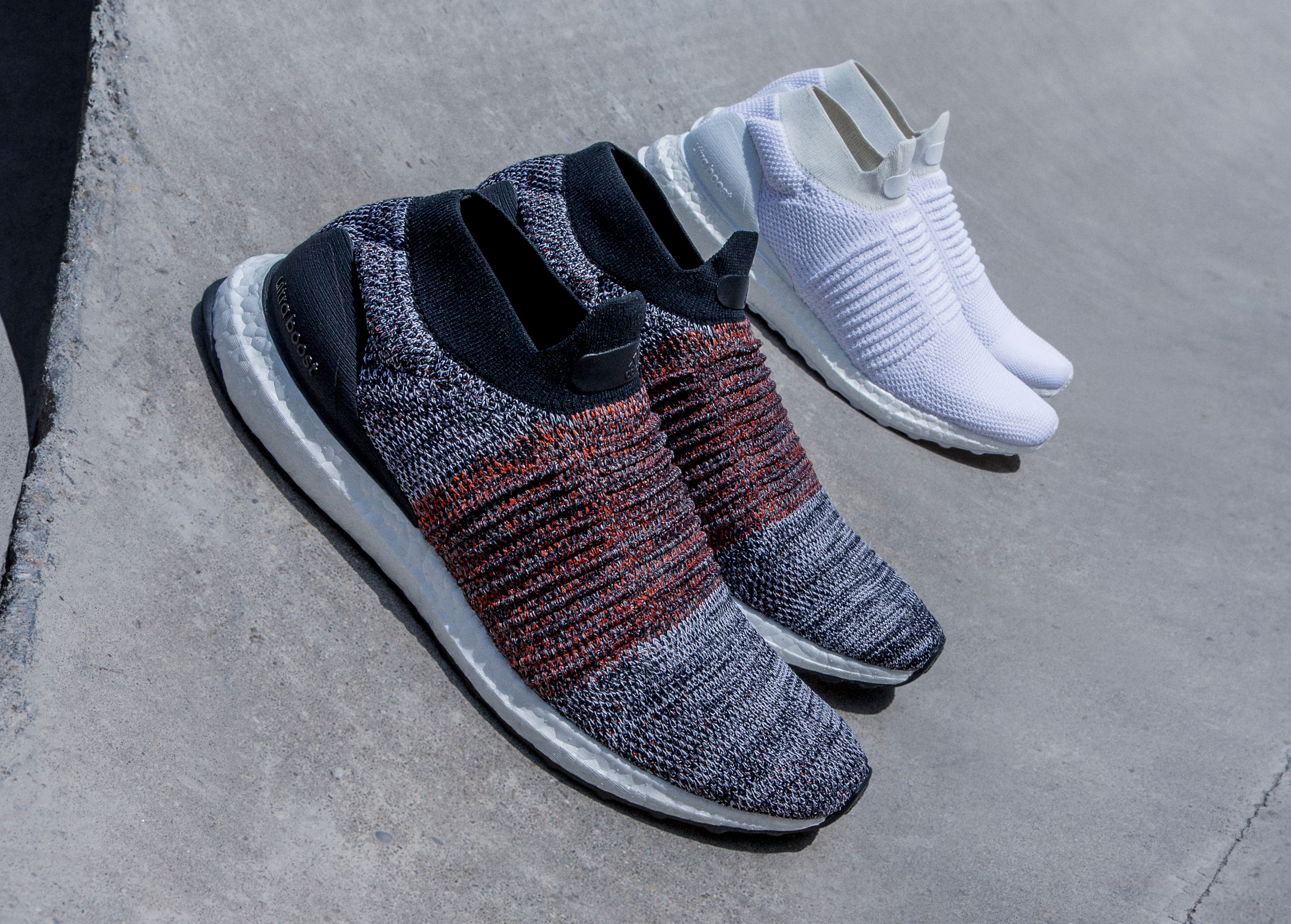 ultra boost laceless running