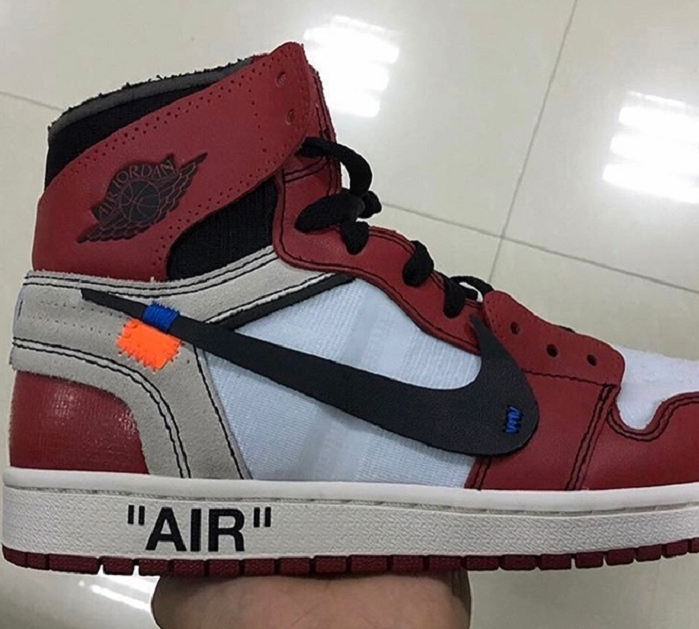 air jordan 1 off white fake