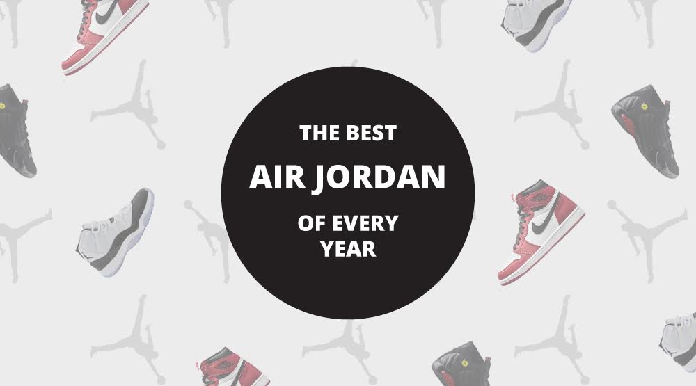every year of air jordans