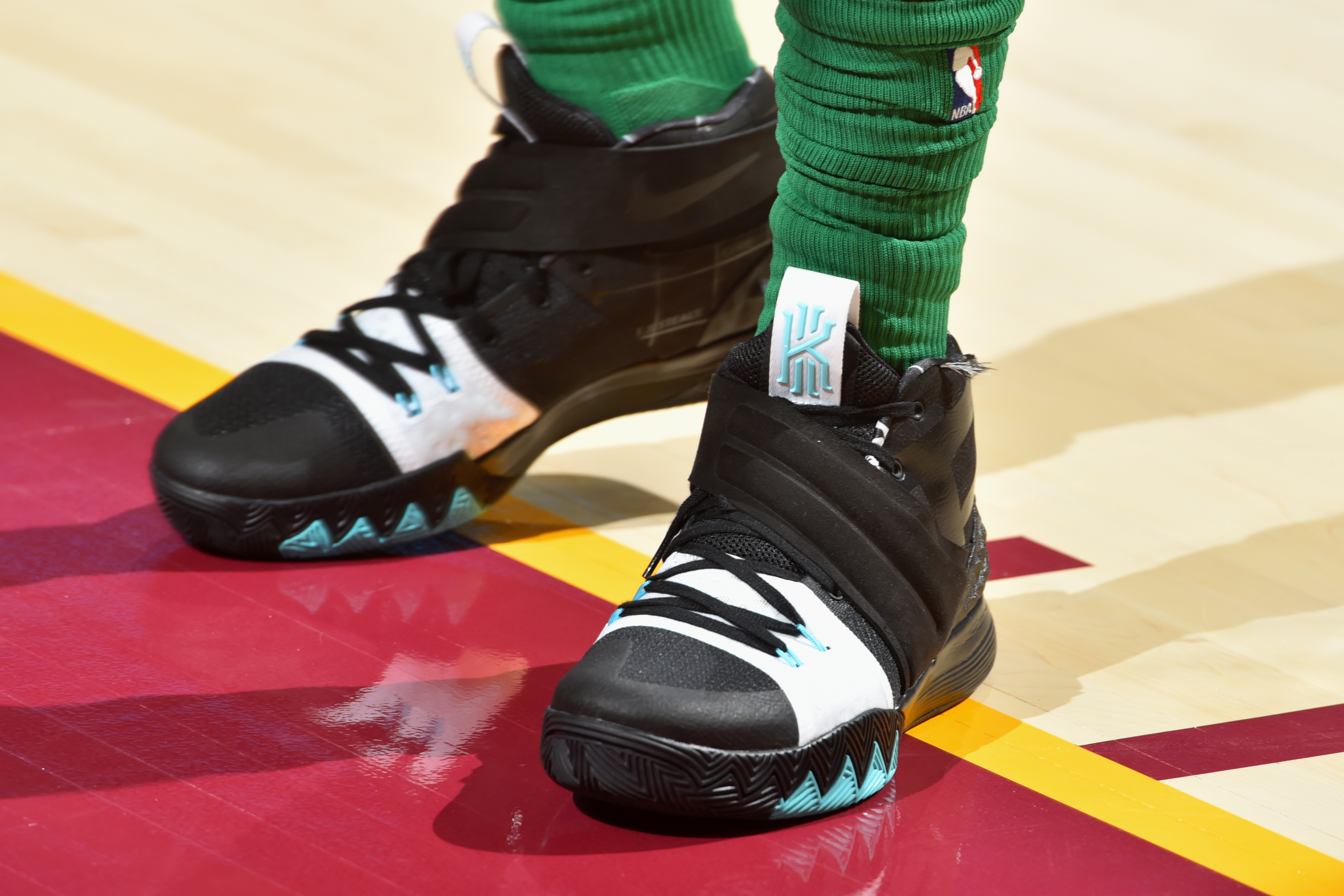 kyrie irving socks celtics