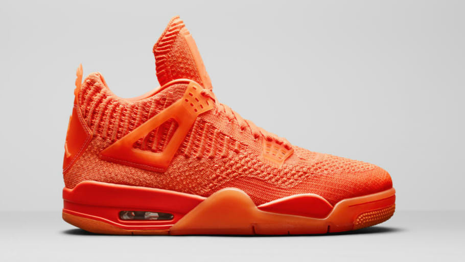 air jordan 4 retro flyknit orange
