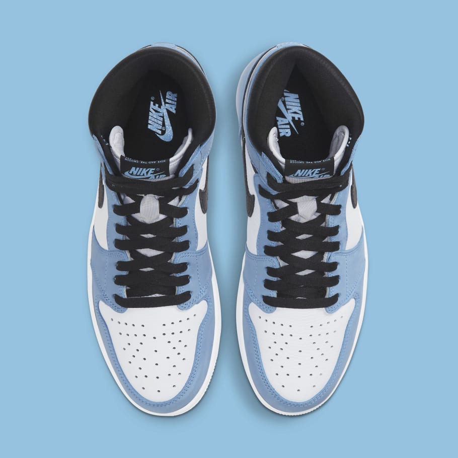 Air Jordan 1 High University Blue Release Date 5550 134 Sole Collector