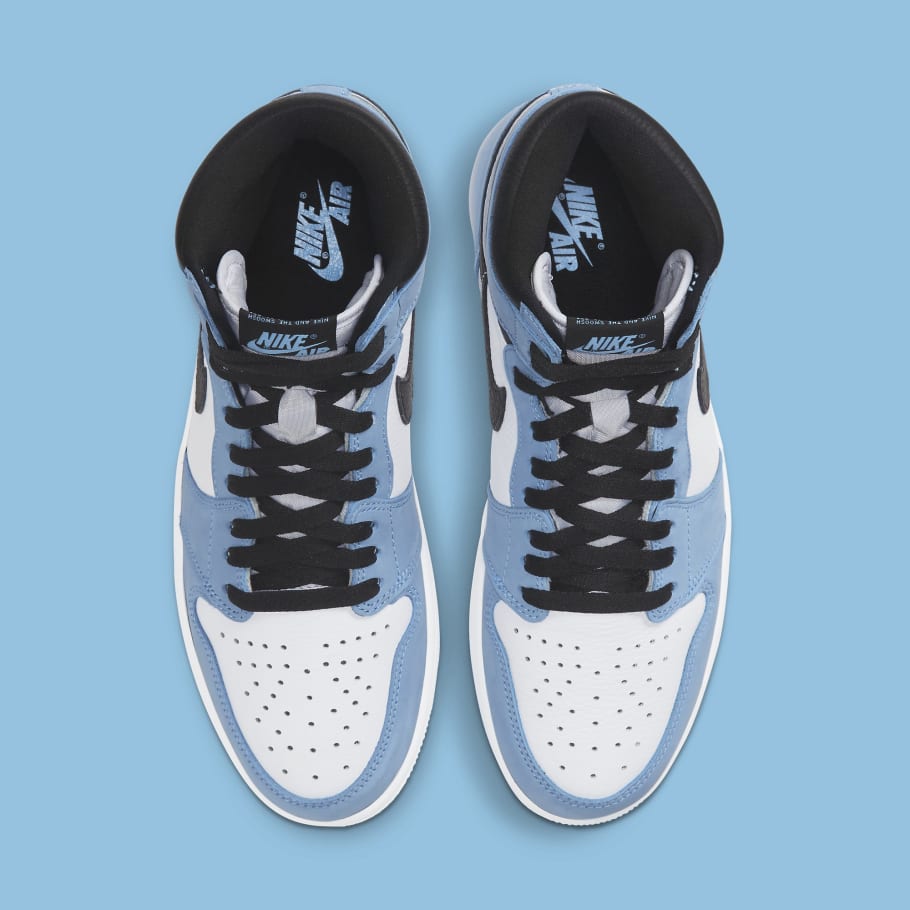 Air Jordan 1 High University Blue Release Date 5550 134 Sole Collector