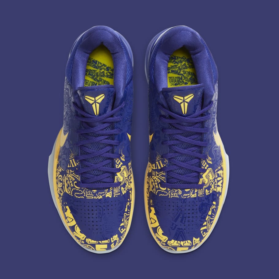 kobe bryant 5 rings shoes