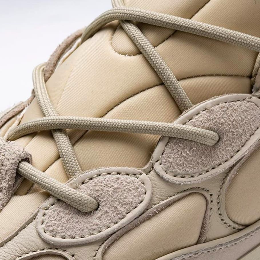 ADIDAS YEEZY DESERT RAT 500 BLUSH ON FEET