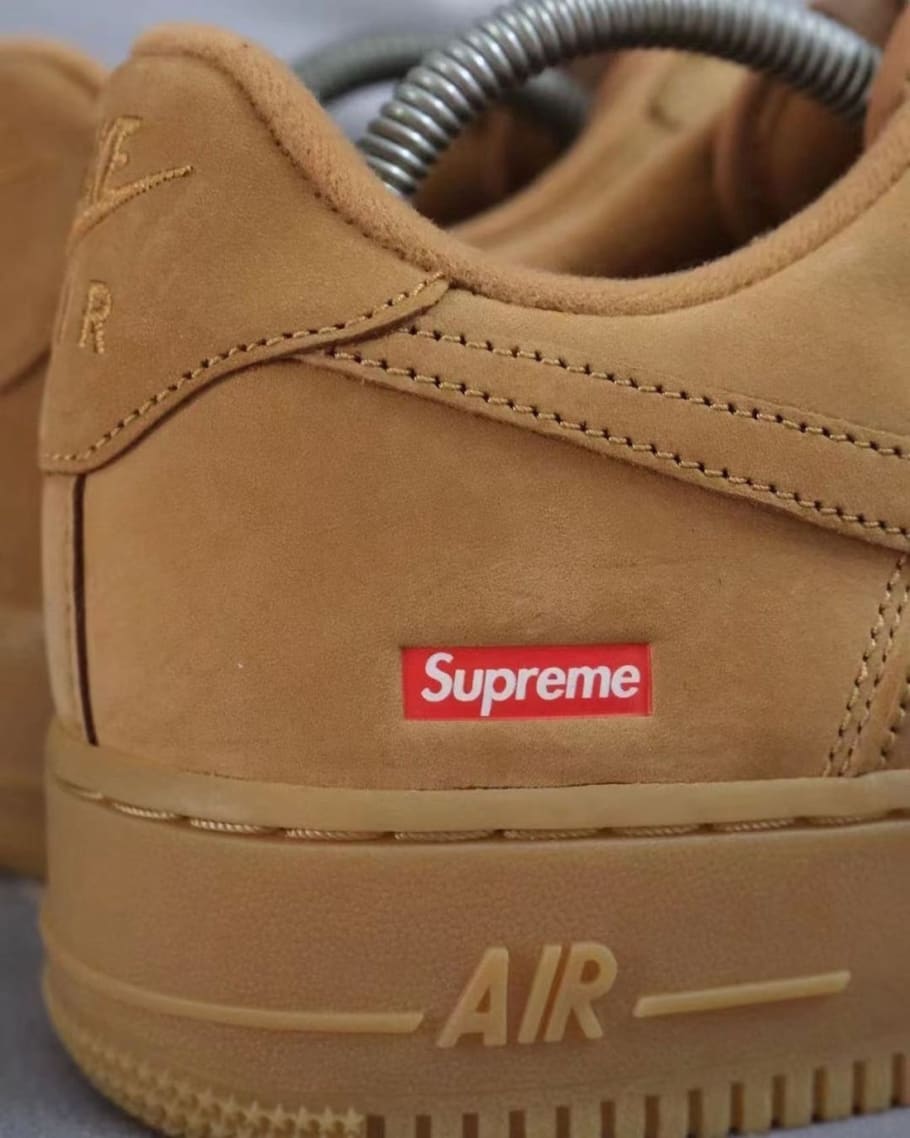 Supreme x Nike Air Force 1 Low 'Flax' Release Date | Sole Collector Supreme x Nike Air Force 1 Low 'Flax' Release Date | Sole Collector