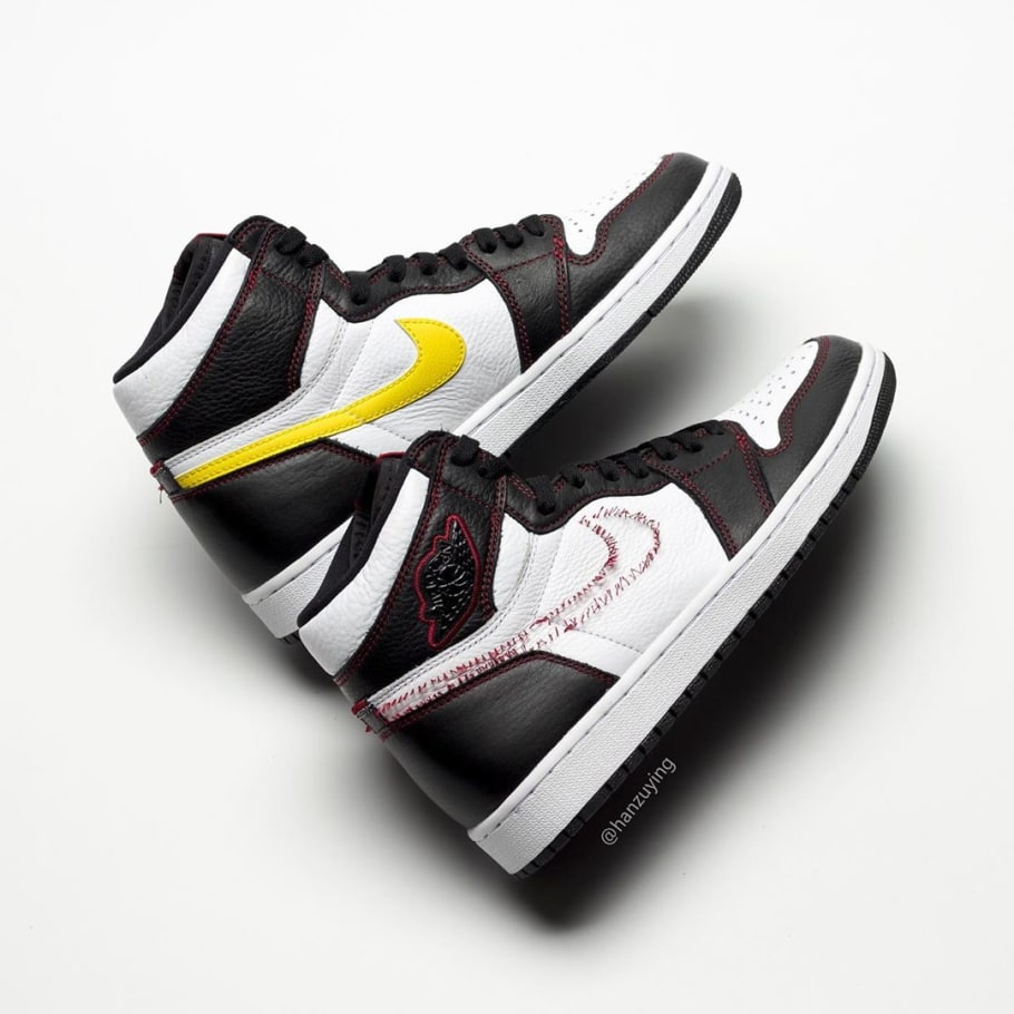 nike air jordan 1 high og defiant tour yellow