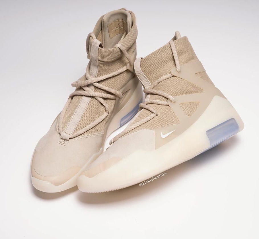 織り柄チェック 美品 NIKE AIR FEAR OF GOD 1 OATMEAL 26cm | www