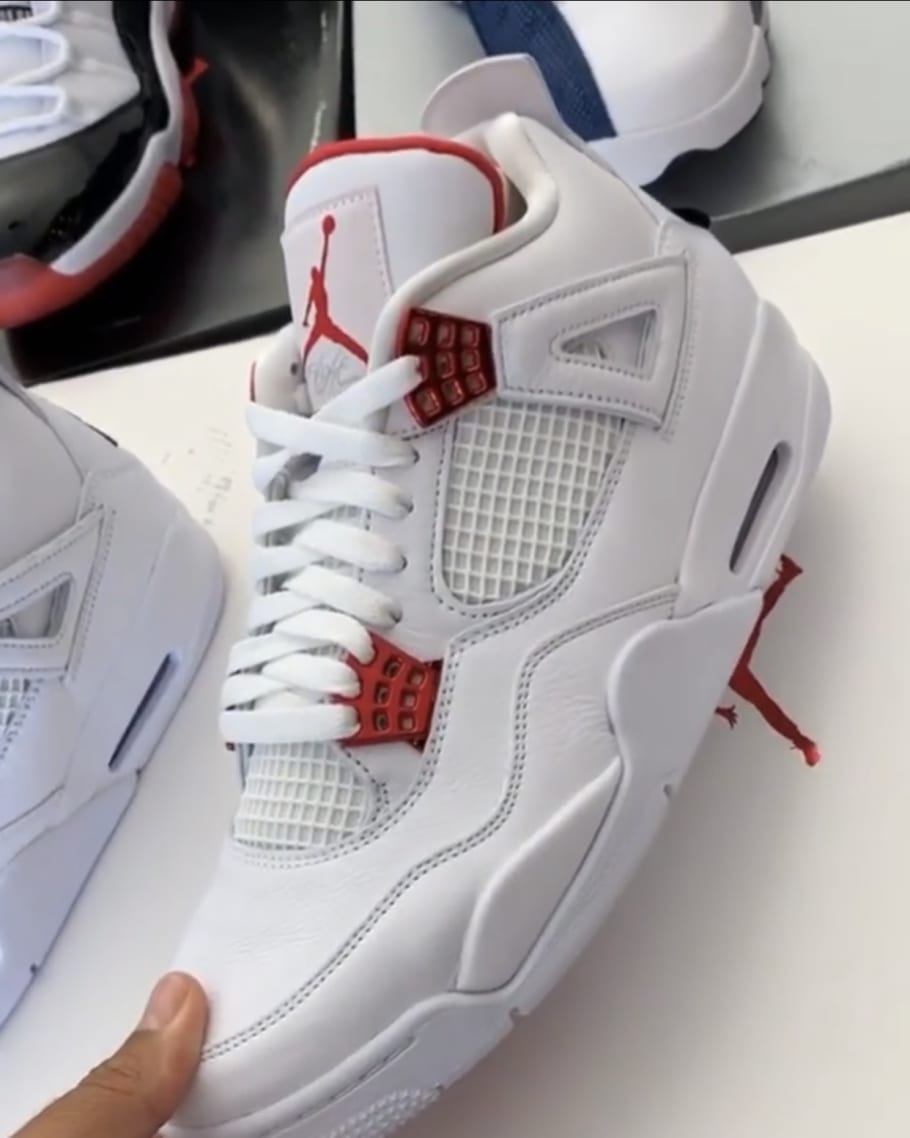 nike jordan metallic red