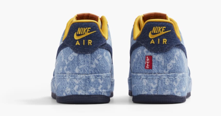 levi's x nike air force 1