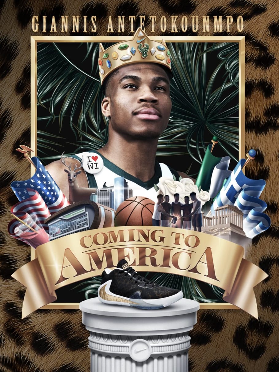 coming to america greek freak