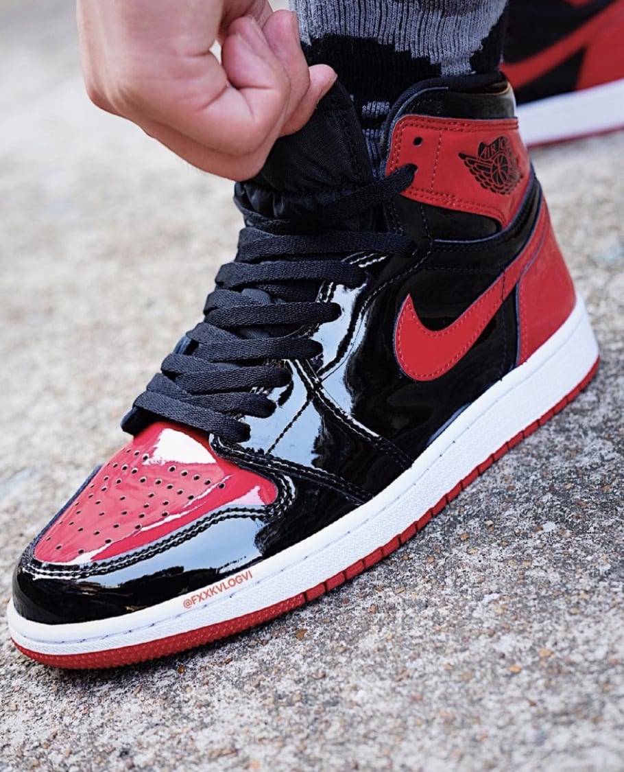 patent jordan 1 bred