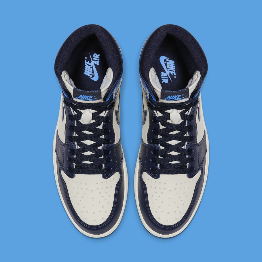 jordan one obsidian