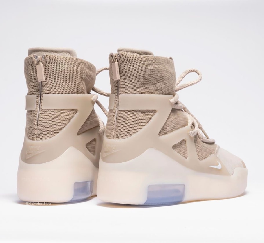 Nike Air Fear of God 1 Oatmeal Release Date AR4237-900 Lateral