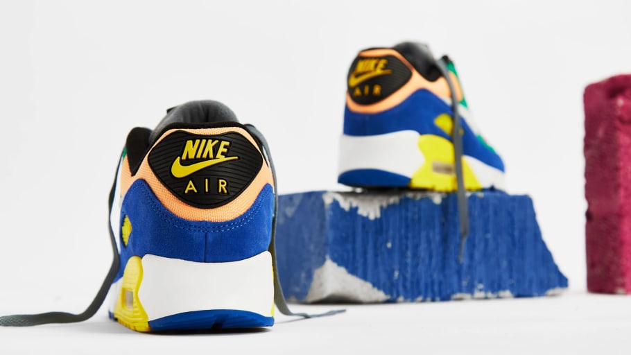 Nike Air Max 90 QS 'Viotech 2.0' Lucid GreenGame Royal Nike | Air Max 90 QS Viotech 2.0 suede, canvas and mesh
