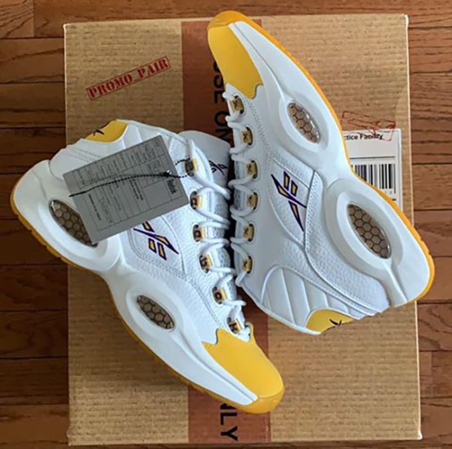 reebok question yellow toe