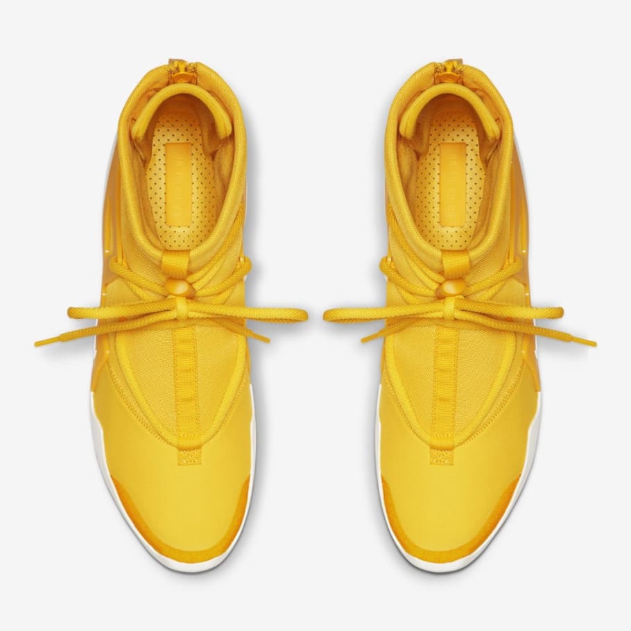 fear of god nike yellow release date