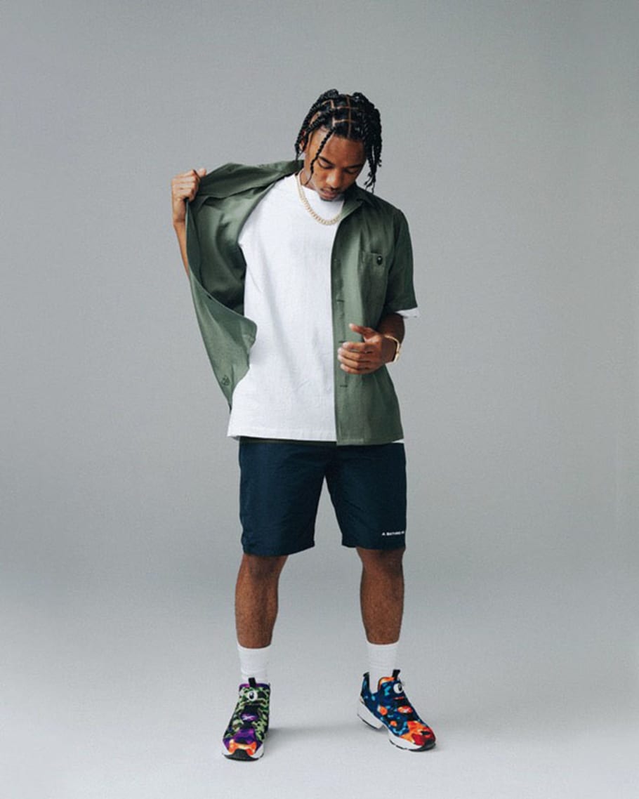 reebok pump bathing ape