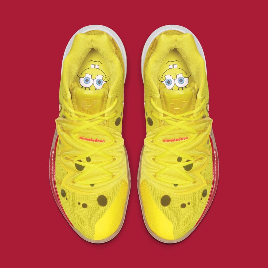scarpe kyrie spongebob