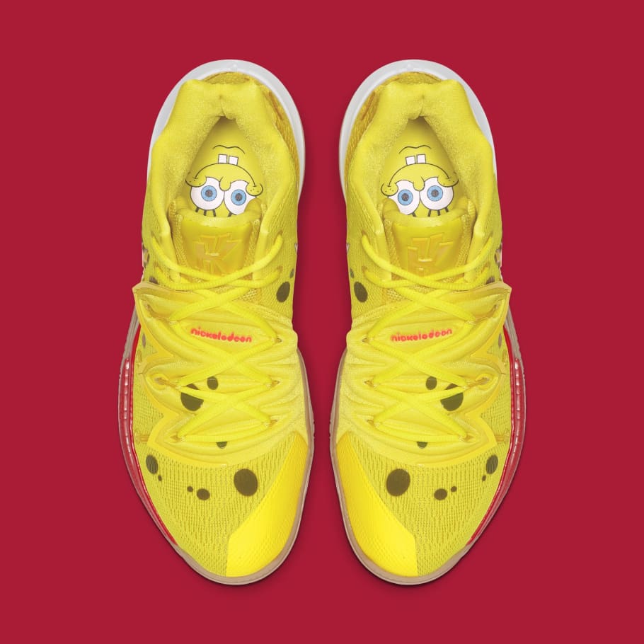 kyrie 5 spongebob release