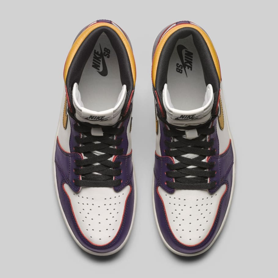 aj1 lakers chicago