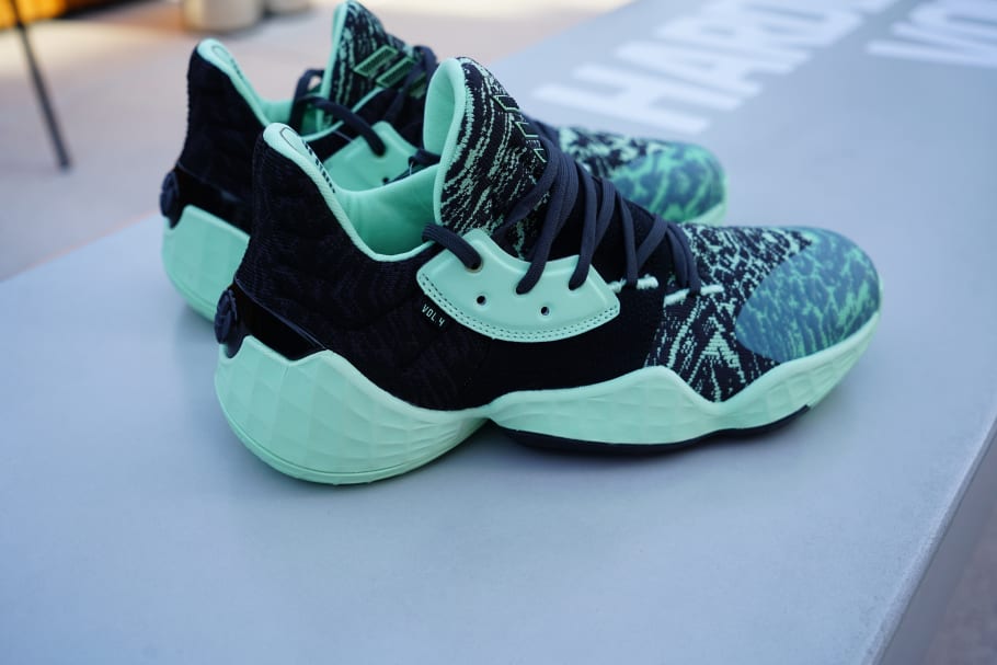 adidas harden vol 4 glow green