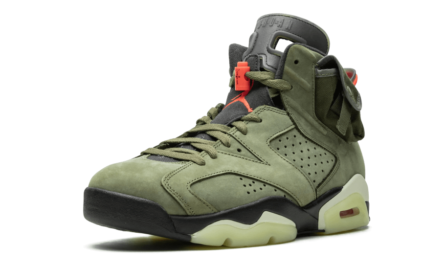 green jordan 4 travis scott