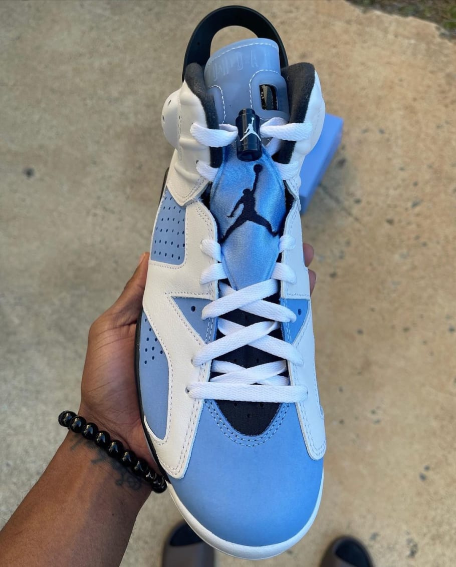 unc blue 6s