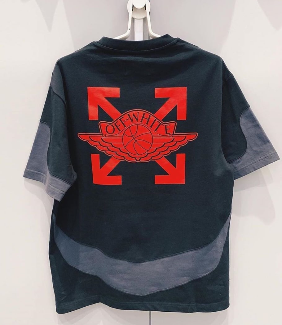 t shirt jordan off white