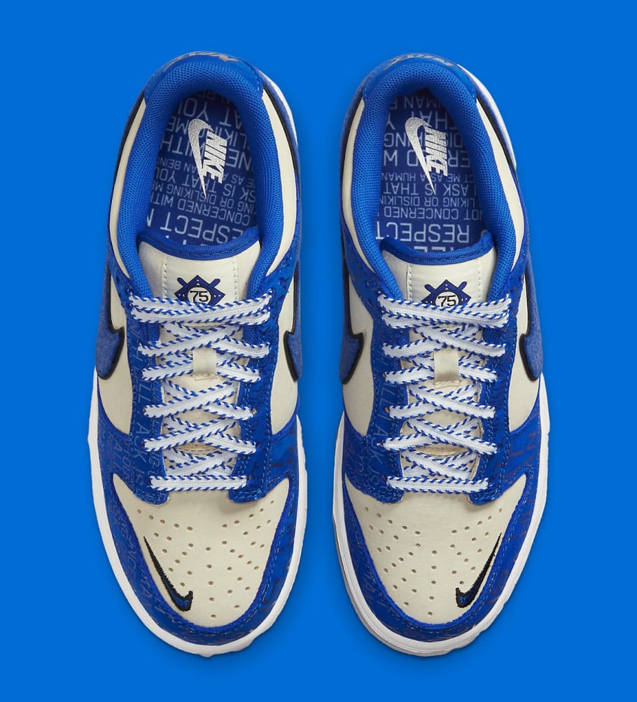 Nike Dunk Low 'Jackie Robinson' 75th Anniversary Release Date 