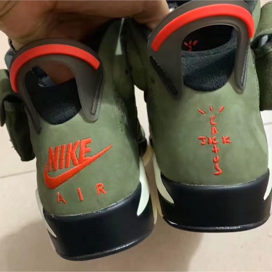 travis scott jordan 6 size 7