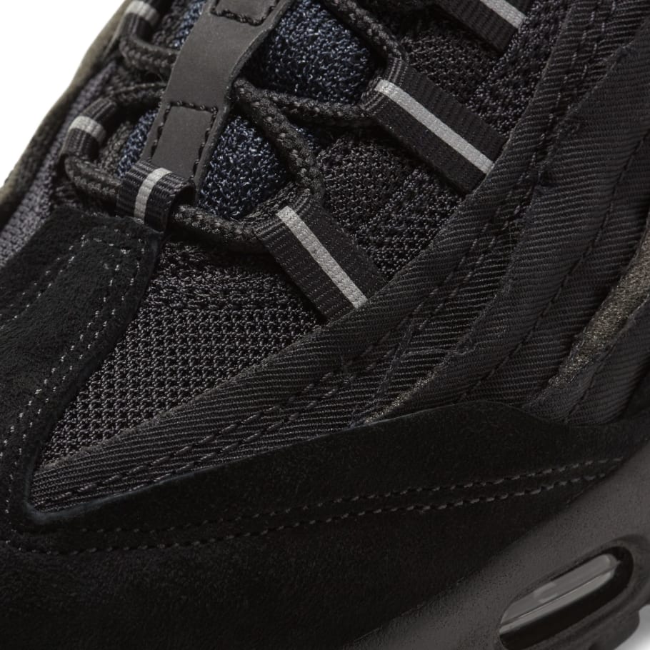 air max 95 comme des garcons black grey