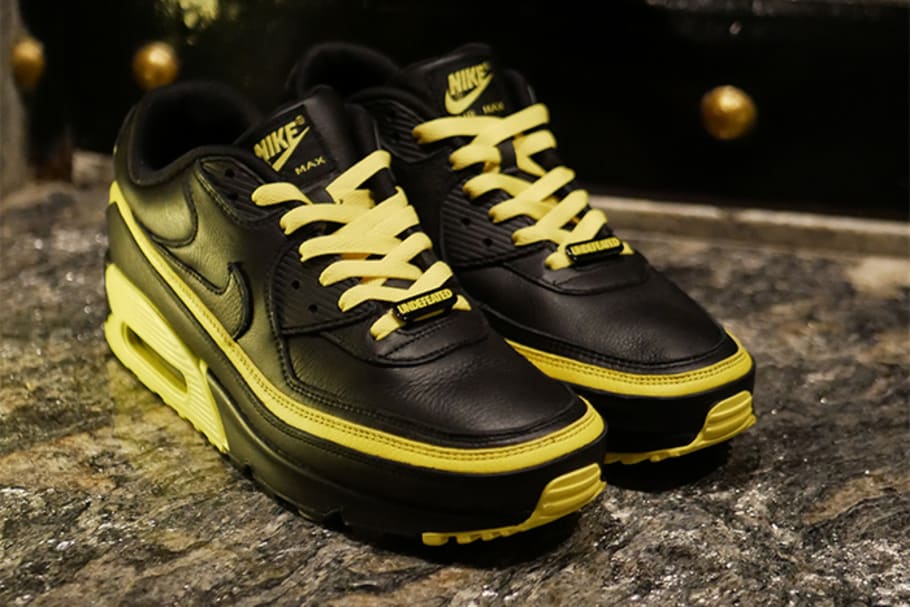 air max 90 black yellow