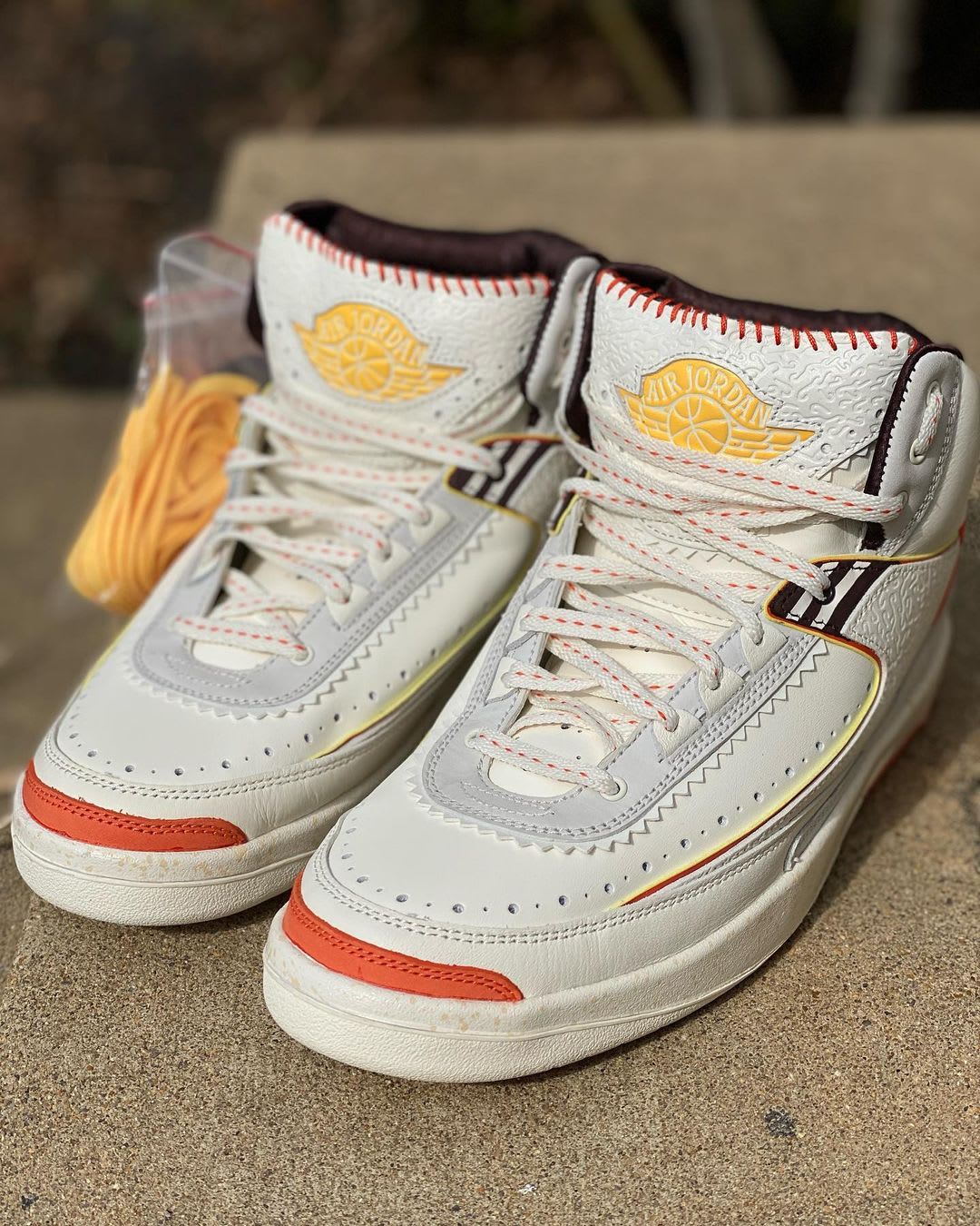Maison Chateau Rouge x Air Jordan 2 II DO5254-180 Release Date Front
