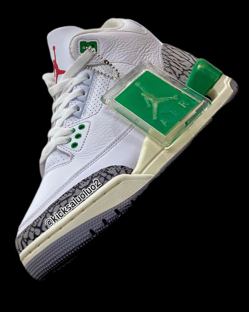 Air Jordan 3 III Women's Lucky Green Celtics Release Date CK9646 136