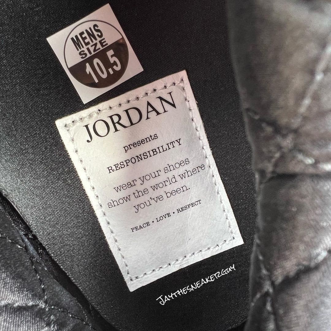 Air Jordan 2 Responsibility Tag